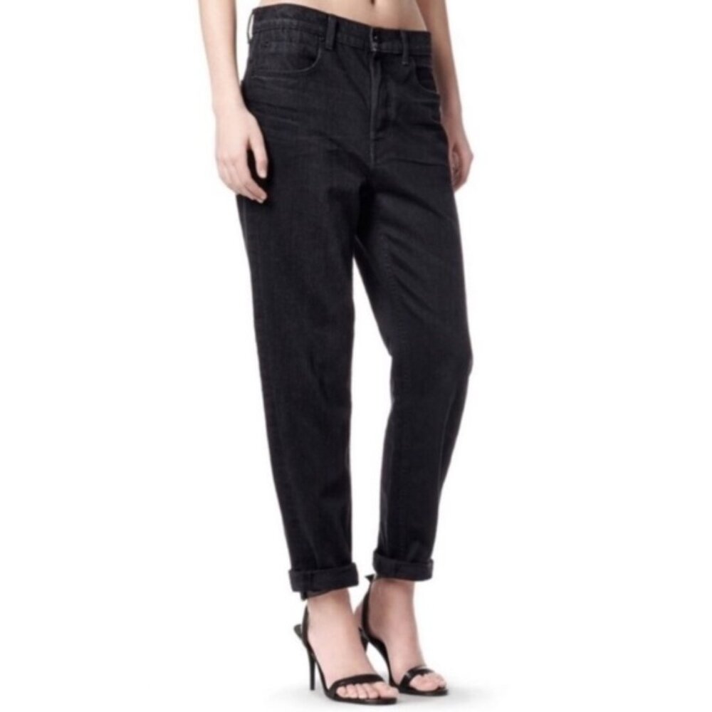 NEW ALEXANDER WANG Women’s Slim Leg Jeans – Faded Black Size 25 x 32